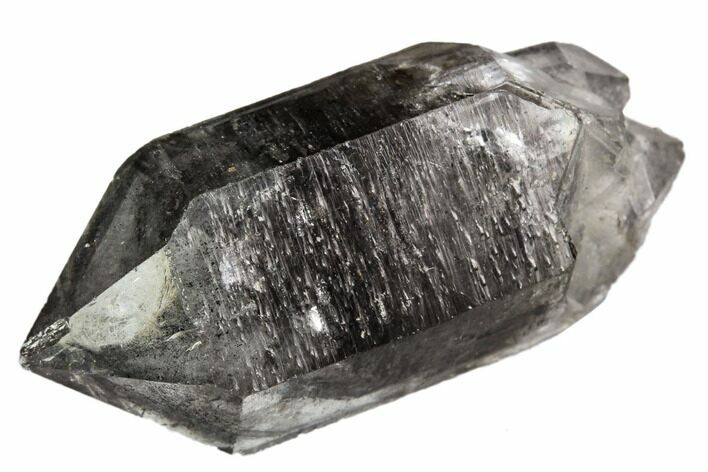 Double-Terminated Smoky Quartz Crystal - Tibet #109603